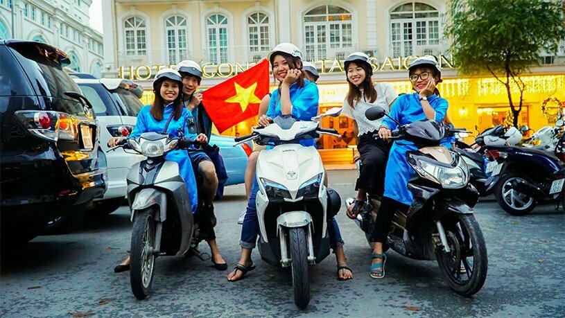 Saigon motorbike food tour in Ho Chi Minh city